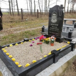 Уборка могилы. Северное кладбище. После