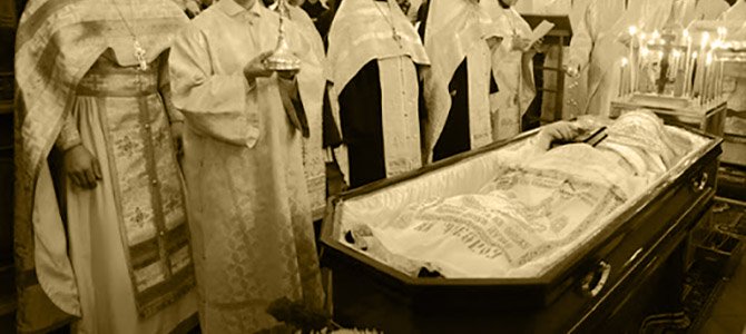 Во что одевать покойника?