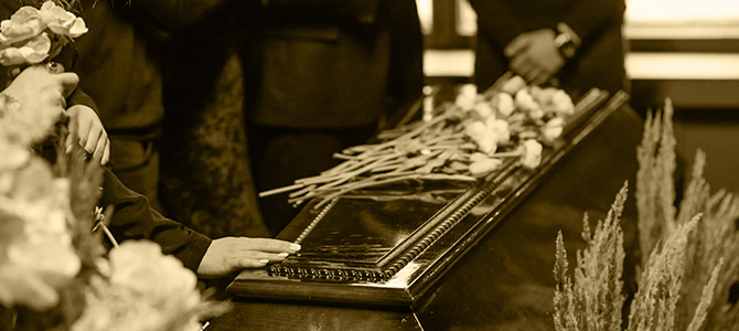 Прощання з померлою людиною